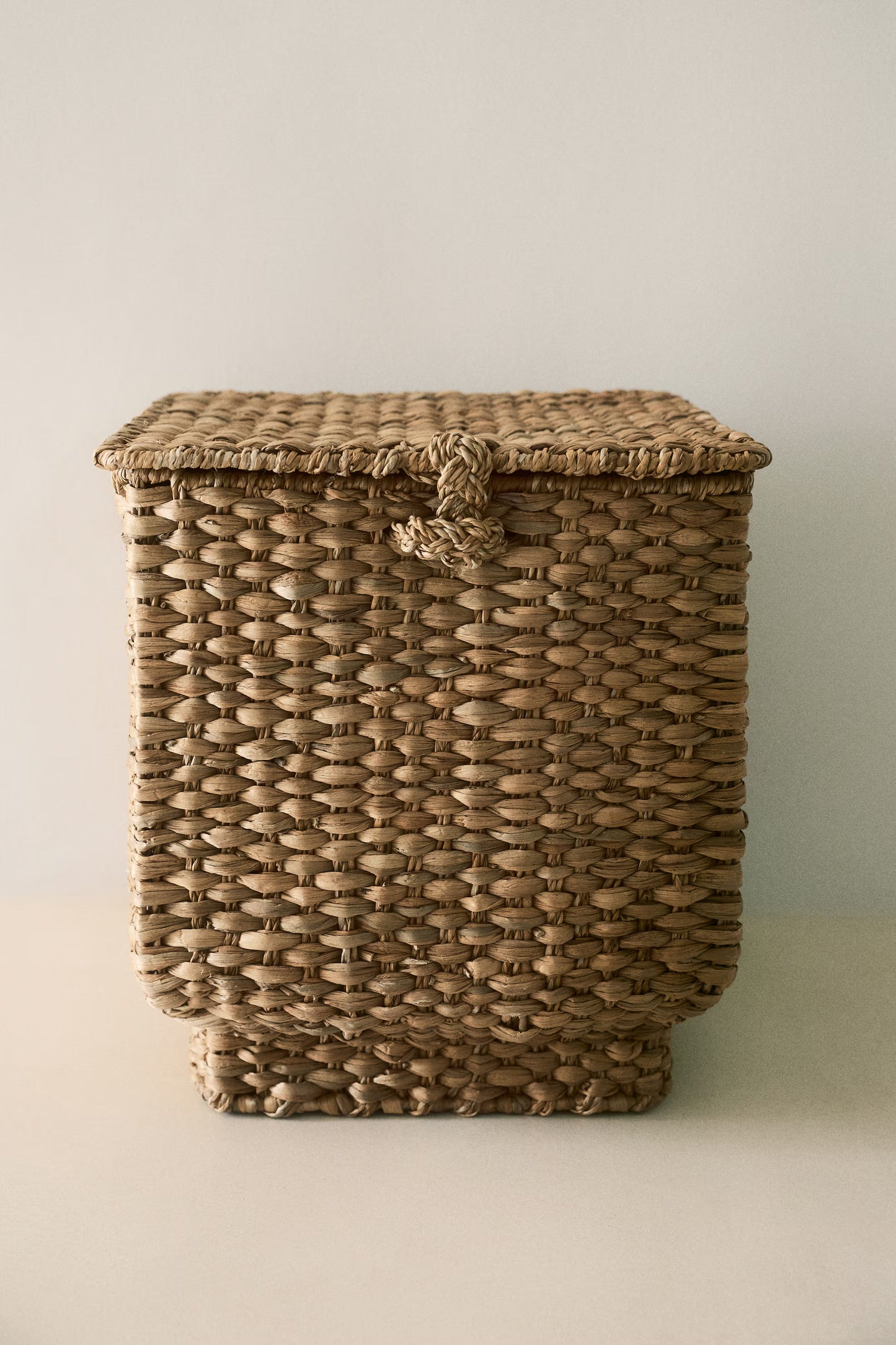 Handwoven Storage Basket with Lid