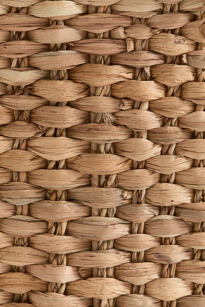 Handwoven Storage Basket with Lid