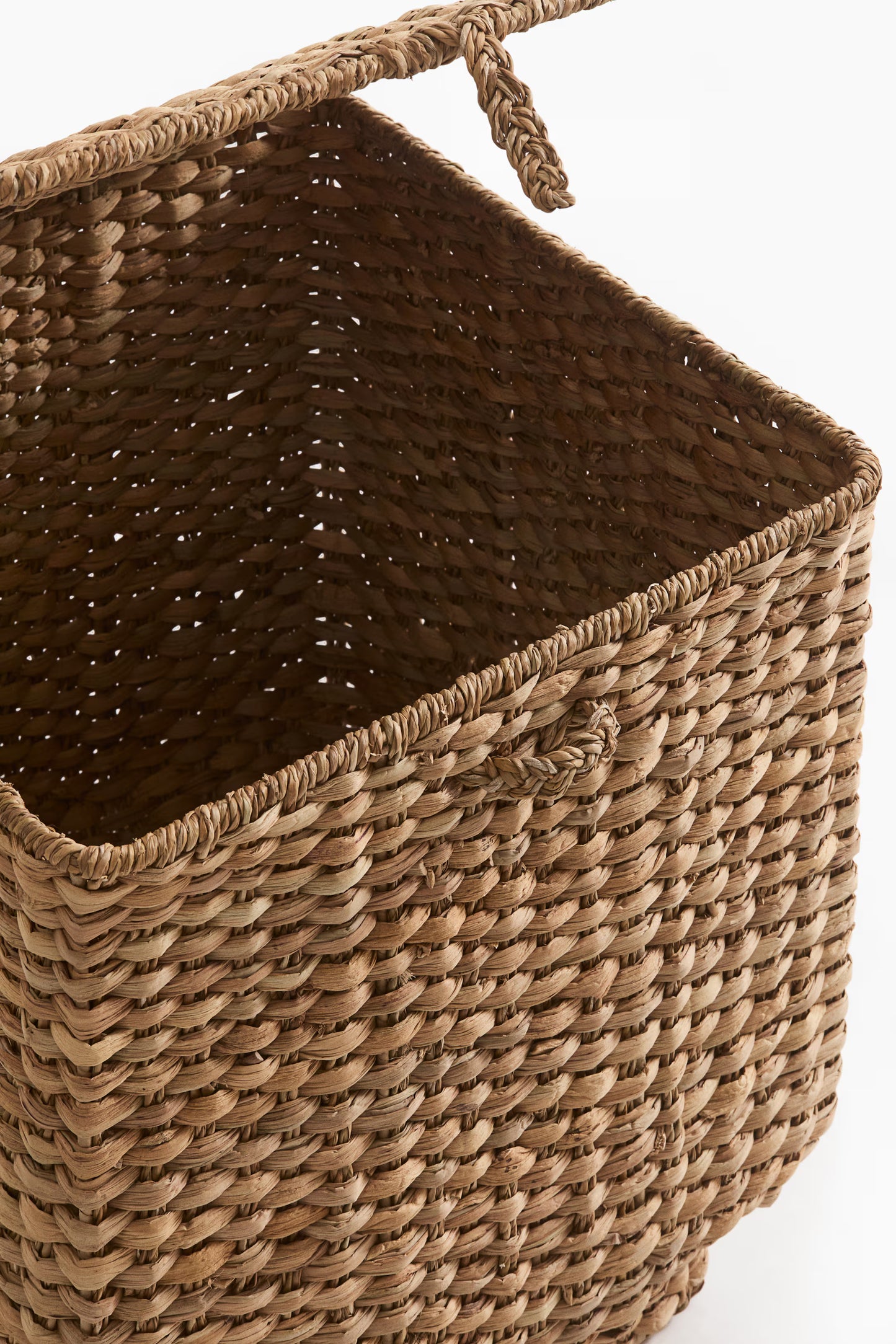 Handwoven Storage Basket with Lid
