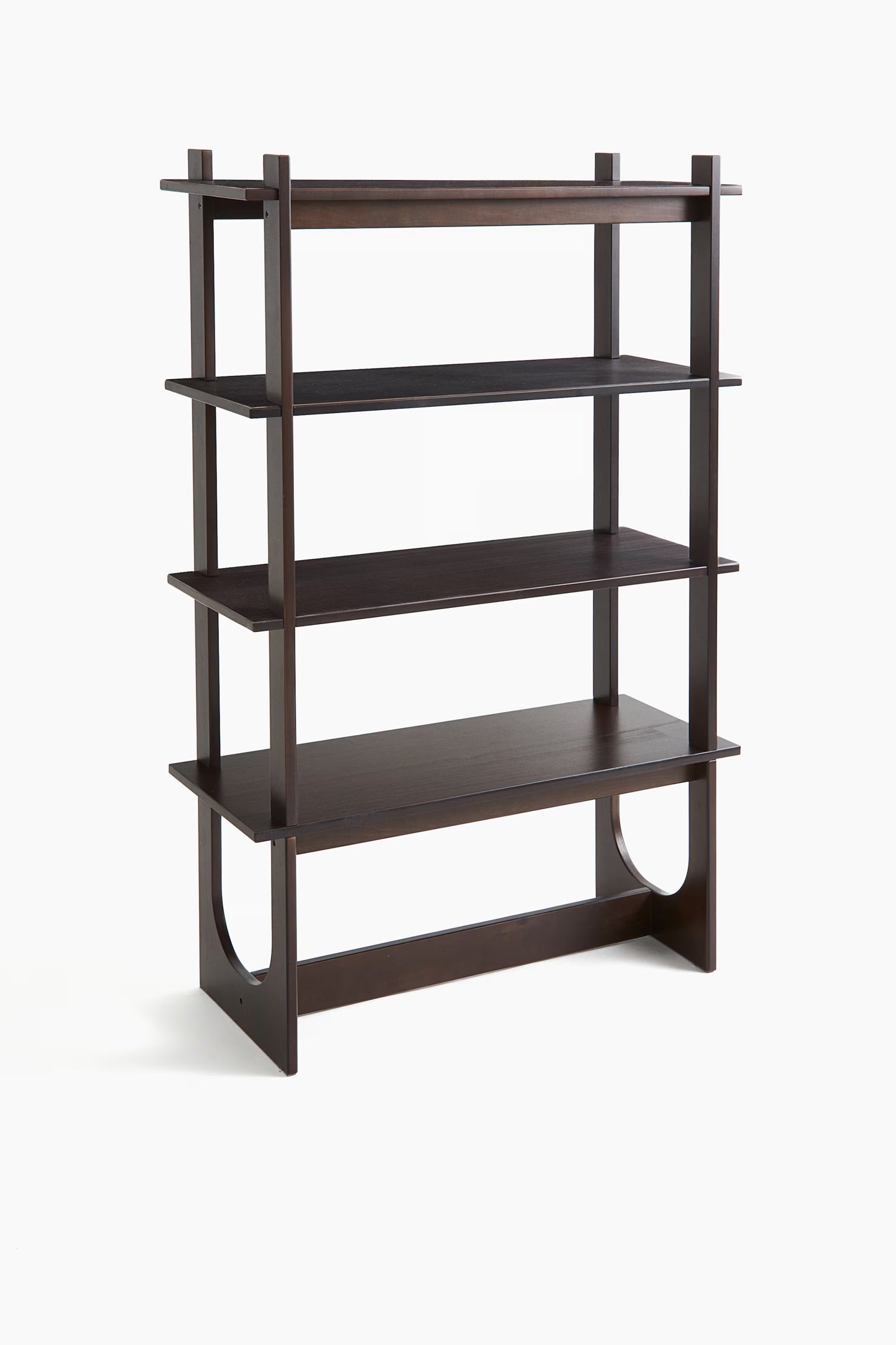 Wooden Freestanding Shelf Unit