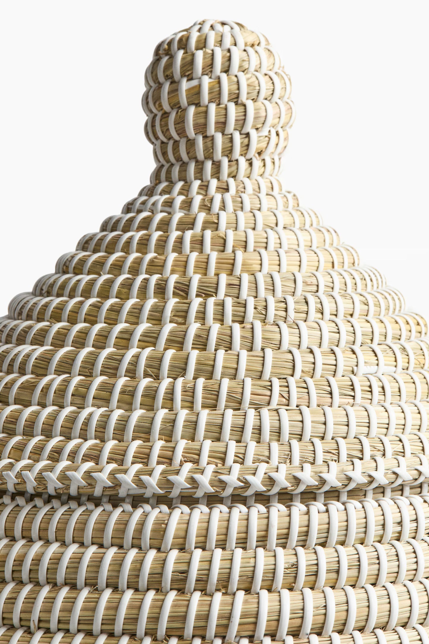 Seagrass Storage Basket with Lid