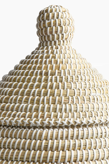 Seagrass Storage Basket with Lid