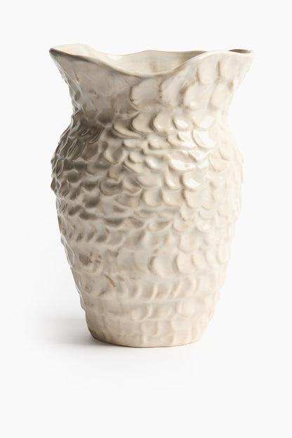 Large Stoneware Vase – Ocean-Inspired Design