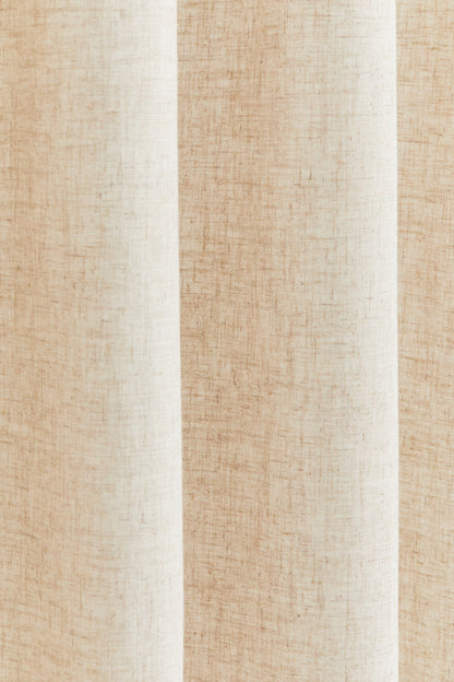Linen Blend Shower Curtain